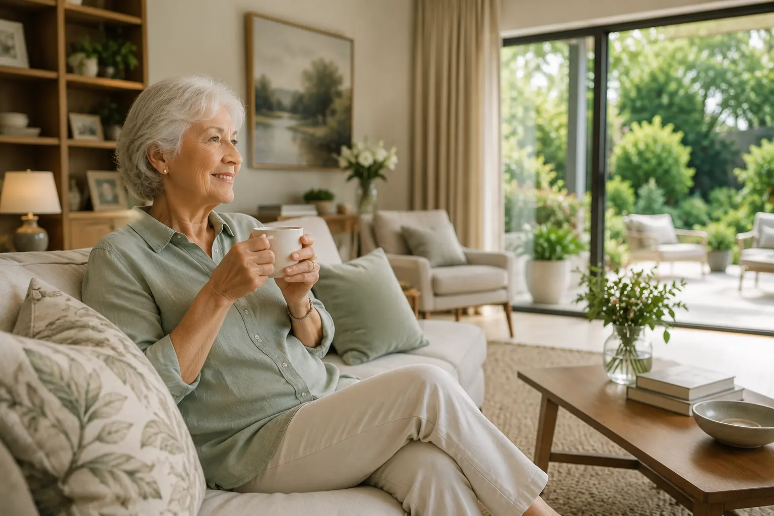 Older adults enjoying a social activity together